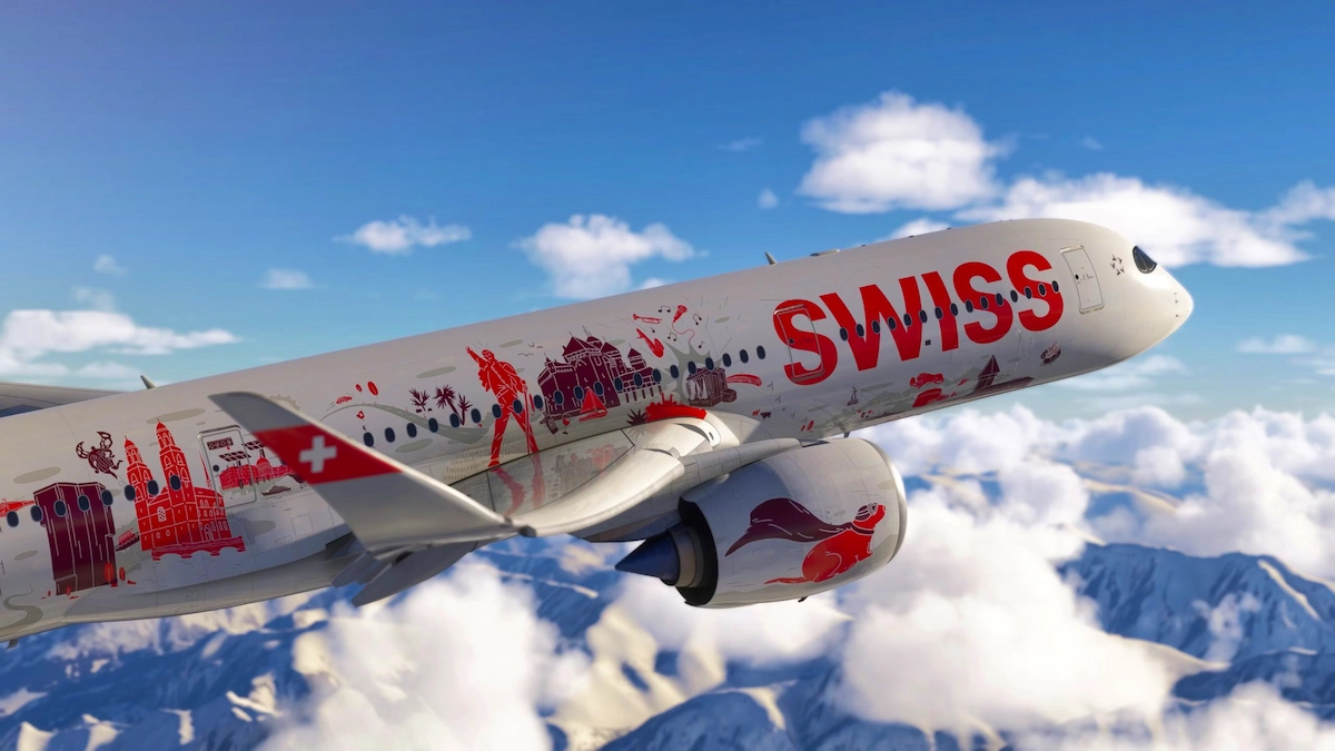 Swiss präsentiert ersten Airbus A350 – eine fliegende Hommage an die Schweiz