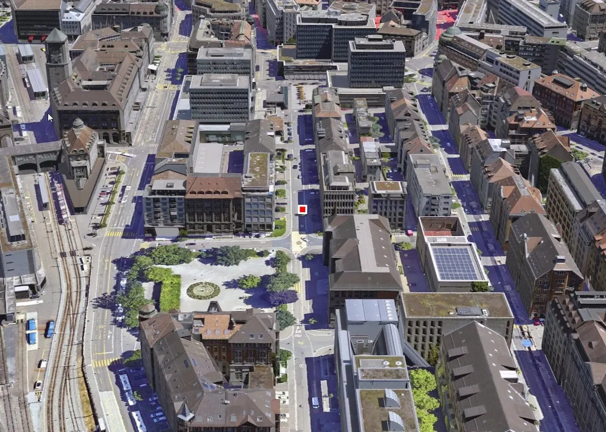 St.Gallen SG: Velofahrer bei Sturz an Vadianstrasse verletzt