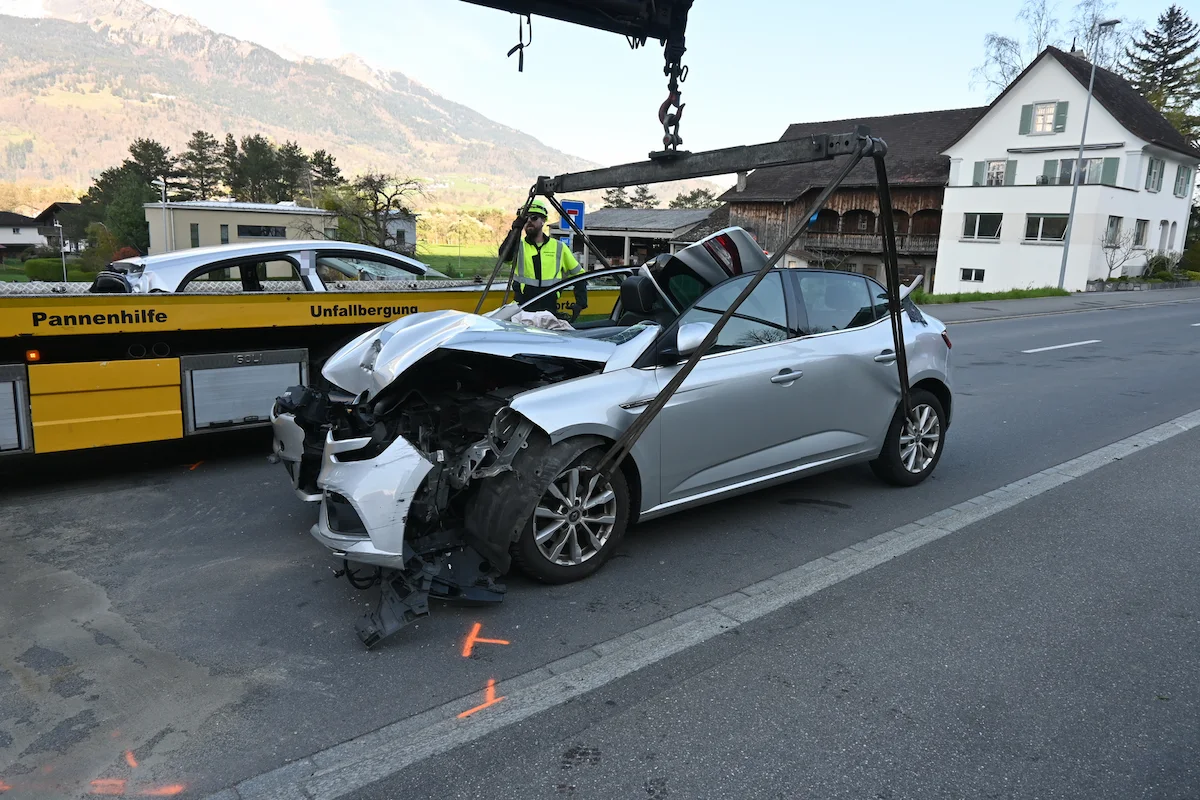 Balzers: Selbstunfall – Frau verletzt