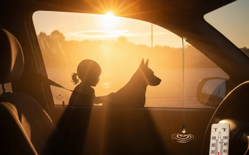 Hitzetod im Auto – So schnell können Kinder & Tiere sterben