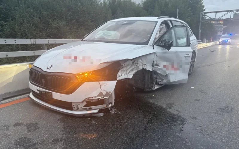 St.Gallen: Zwei Unfälle auf der A1 sorgen für langen Stau